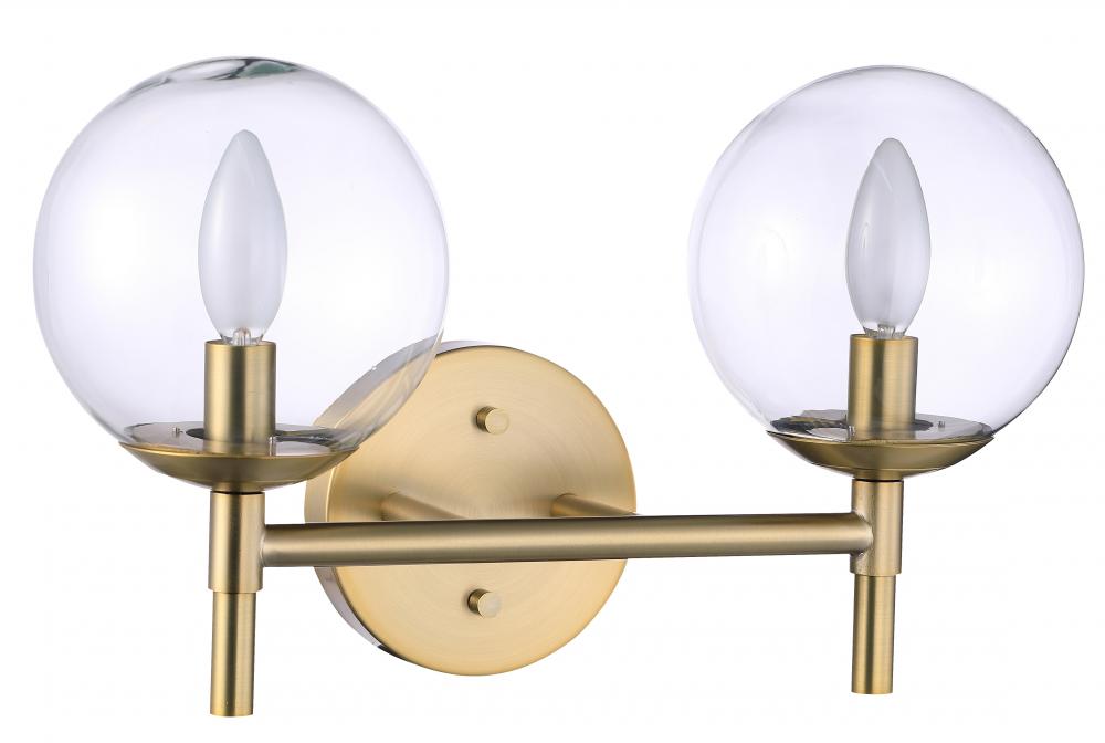 Auresa - 2 Light Bath Fixture in Metal