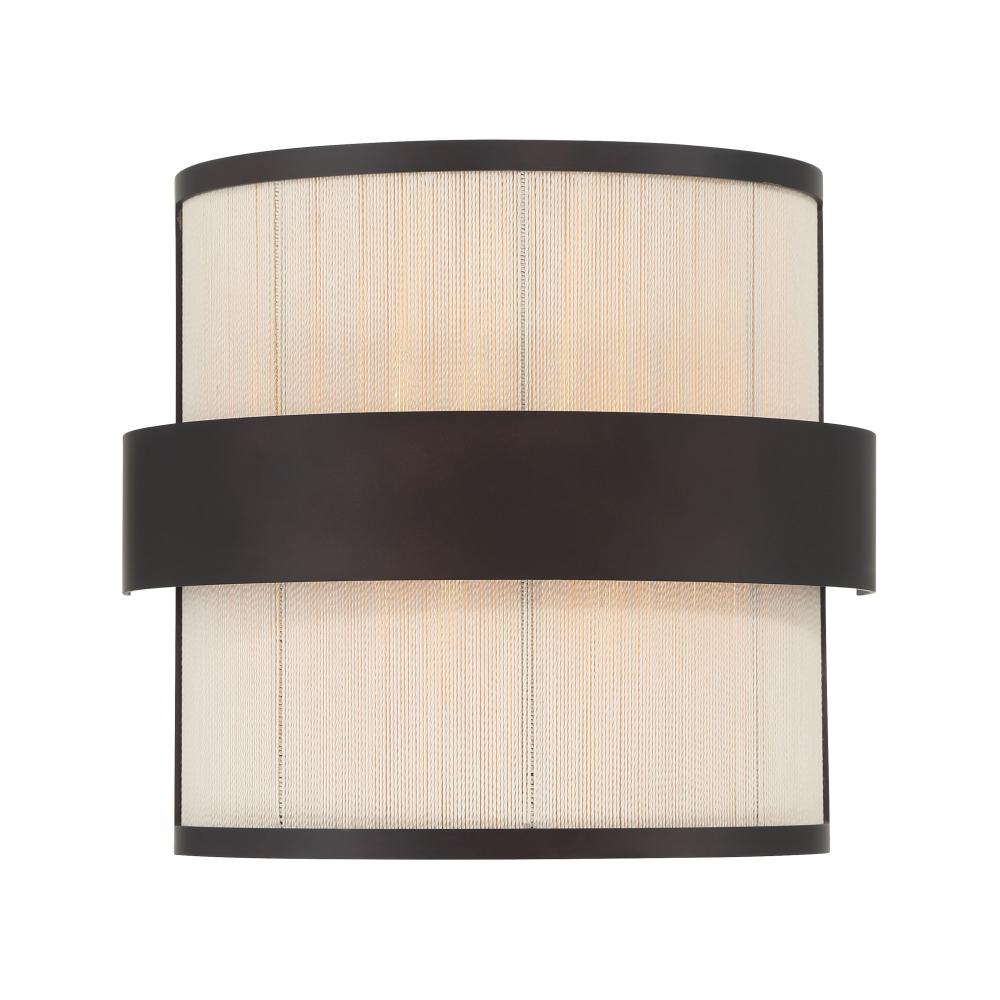 Harbor Wrap 9" High 2-Light Wall Sconce