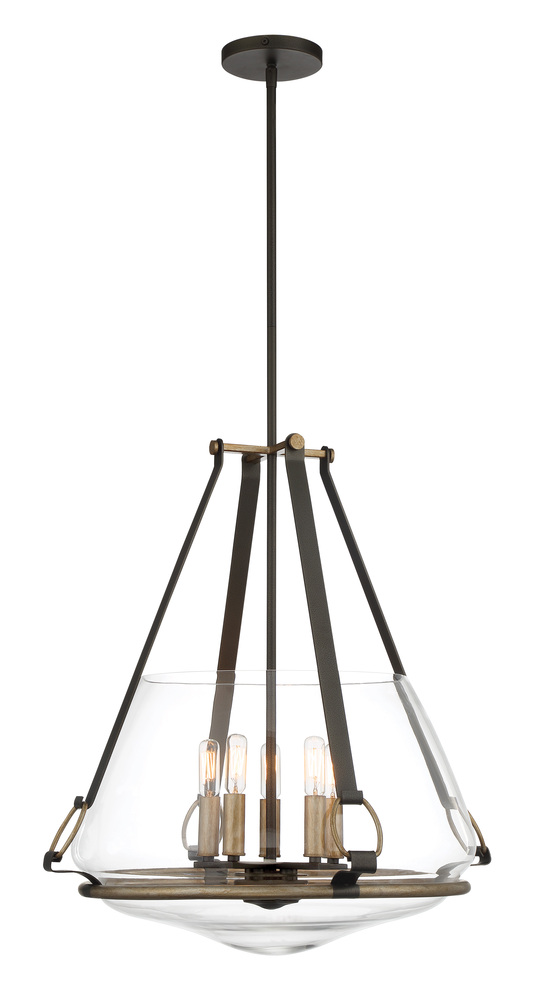 Eden Valley - 5 Light Pendant / Semi Flush