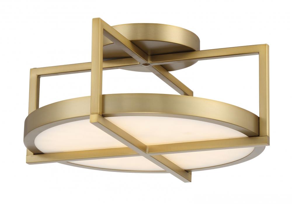 Boada - 14" LED Semi Flush