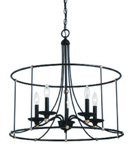 Minka-Lavery 1047-677 - 5 LIGHT CHANDELIER