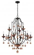 Minka-Lavery 2669-723 - Colonial Charm - 9 Light Chandelier