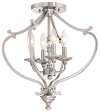 Minka-Lavery 3332-84 - Savannah Row -  4 Light Semi Flush