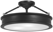 Minka-Lavery 4177-66A - Harbour Point - 3 Light Semi Flush