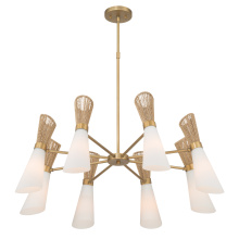 Minka-Lavery 14266-732 - Vantrel 36" 8-Light Chandelier