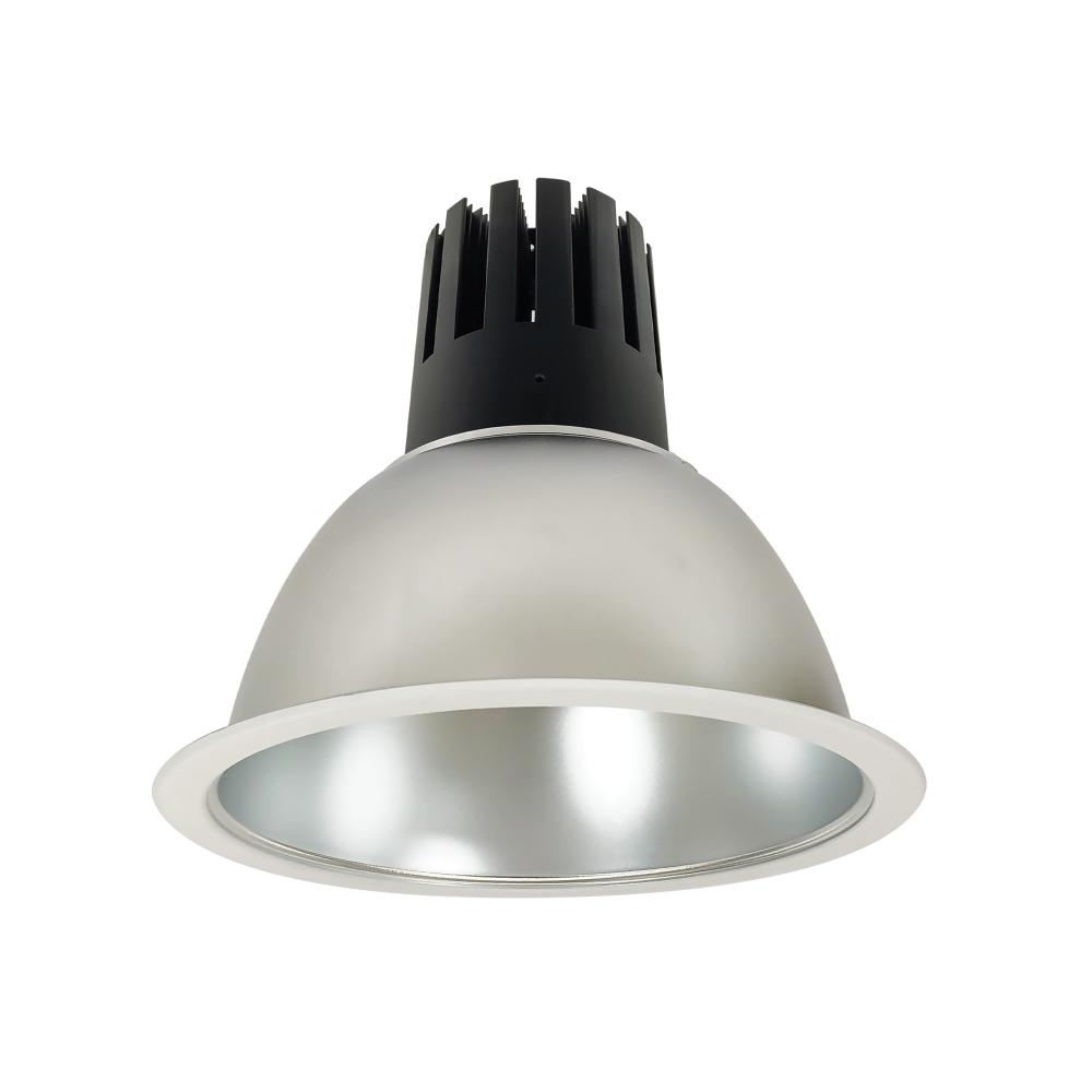 8" Sapphire III Round Open Reflector, 3500lm, 4000K, Flood Optic, Diffused Clear Reflector/Matte