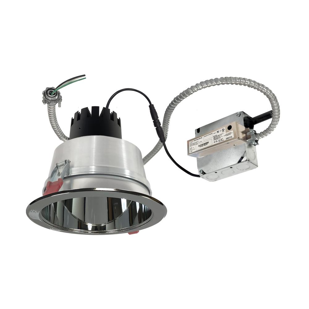 6" Sapphire III Retrofit, Clear Reflector/Clear Flange, 120V; Phase Dimming, 1500lm / 18W,