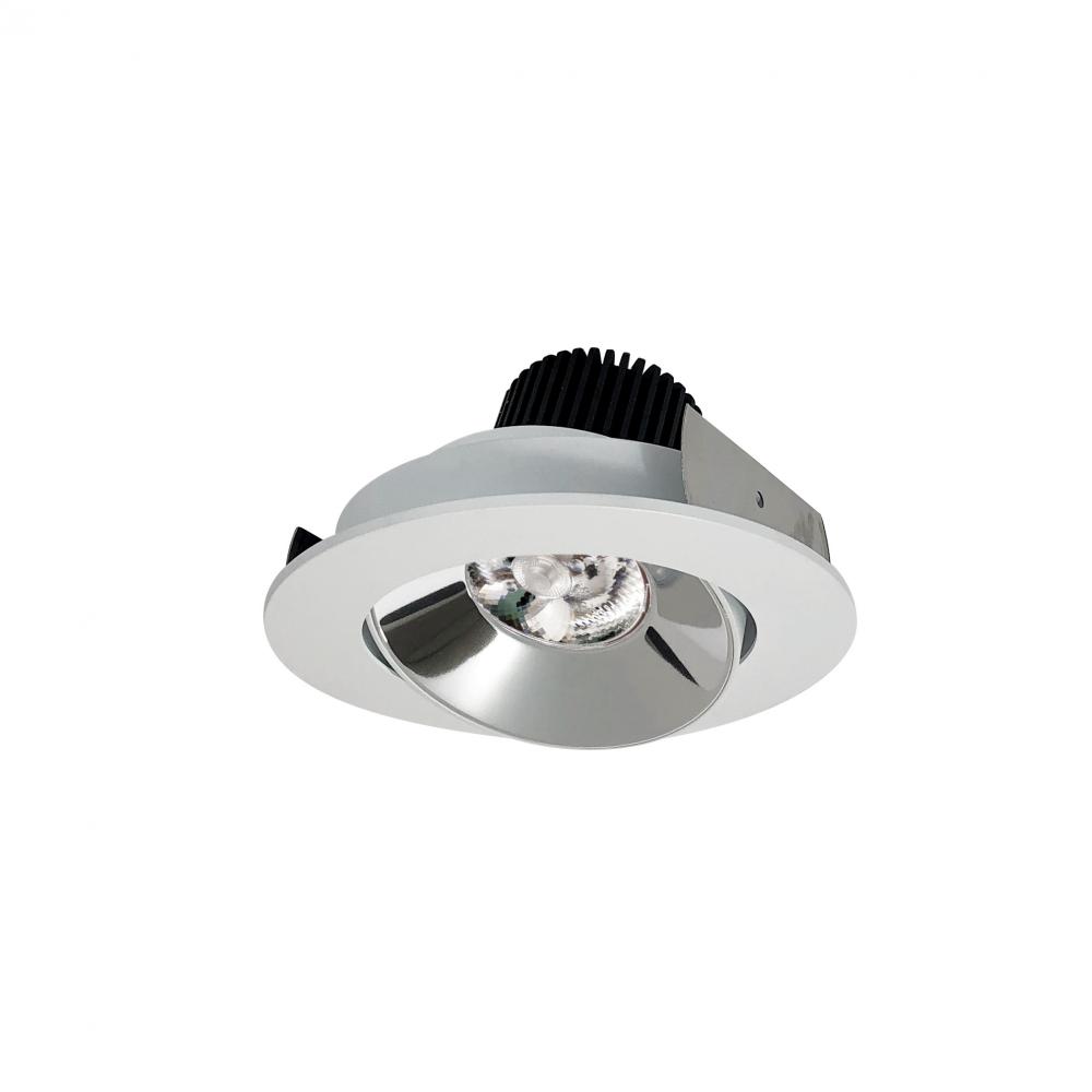 4" Iolite LED Round Adjustable Cone Reflector, 10-Degree Optic, 900lm / 12W, 3500K, Specular