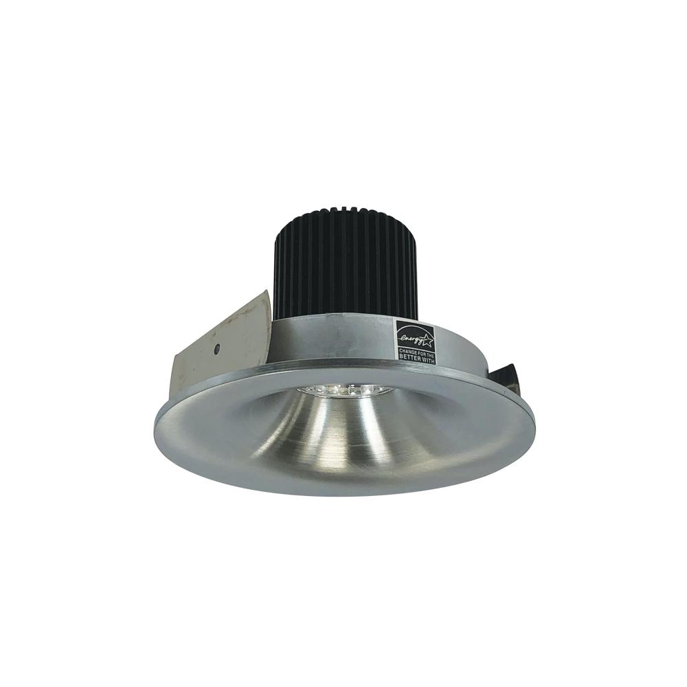4" Iolite LED Round Bullnose, 800lm / 14W, 5000K, Natural Metal Finish