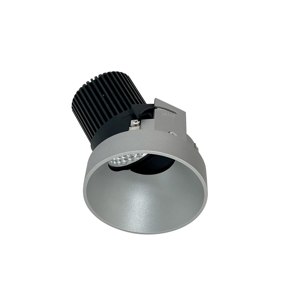 4" Iolite LED Round Trimless Adjustable Slot, 1000lm / 14W, 3000K, Haze Finish