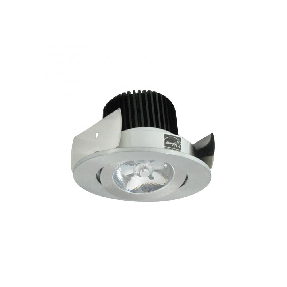2" Iolite LED Round Adjustable Gimbal, 10-Degree Optic, 850lm / 12W, 2700K, Natural Metal Finish