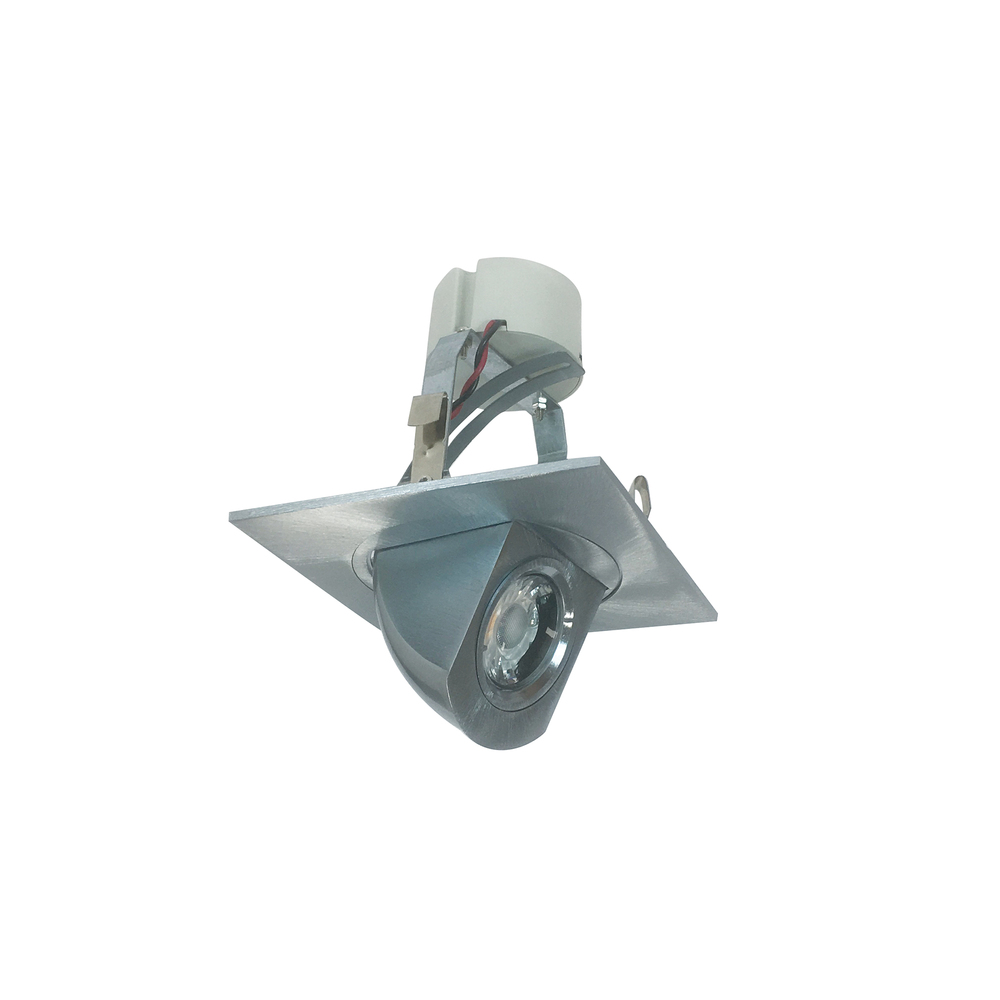 4" Cobalt Retrofit Elbow Square, 1000lm, 4000K, Natural Metal