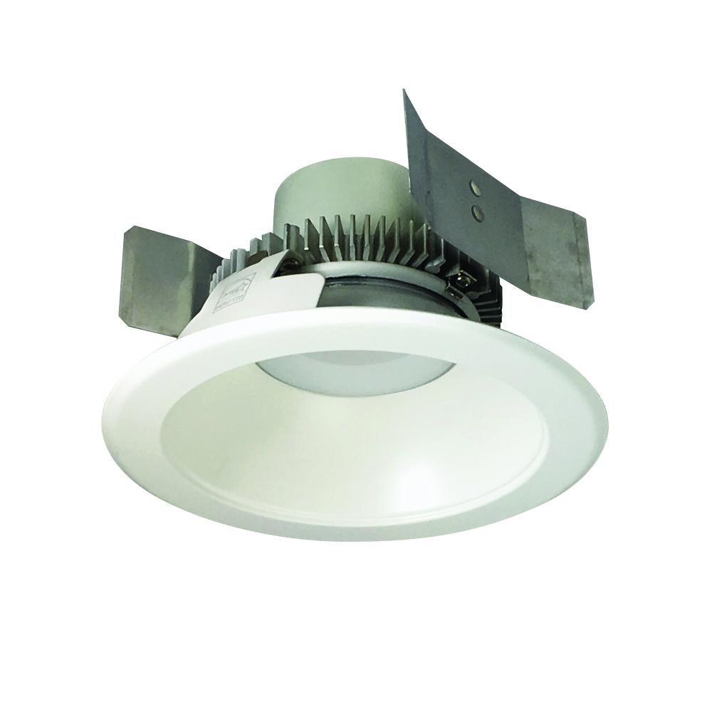 5" Cobalt Click Round Retrofit Reflector, 750lm / 10W, 3500K, White Reflector / White Flange