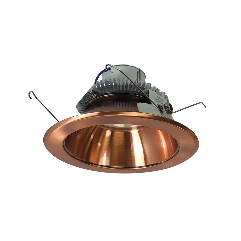 6" Cobalt Click Round Retrofit Reflector, 1000lm / 12W, 3000K, Copper Reflector / Copper Flange,