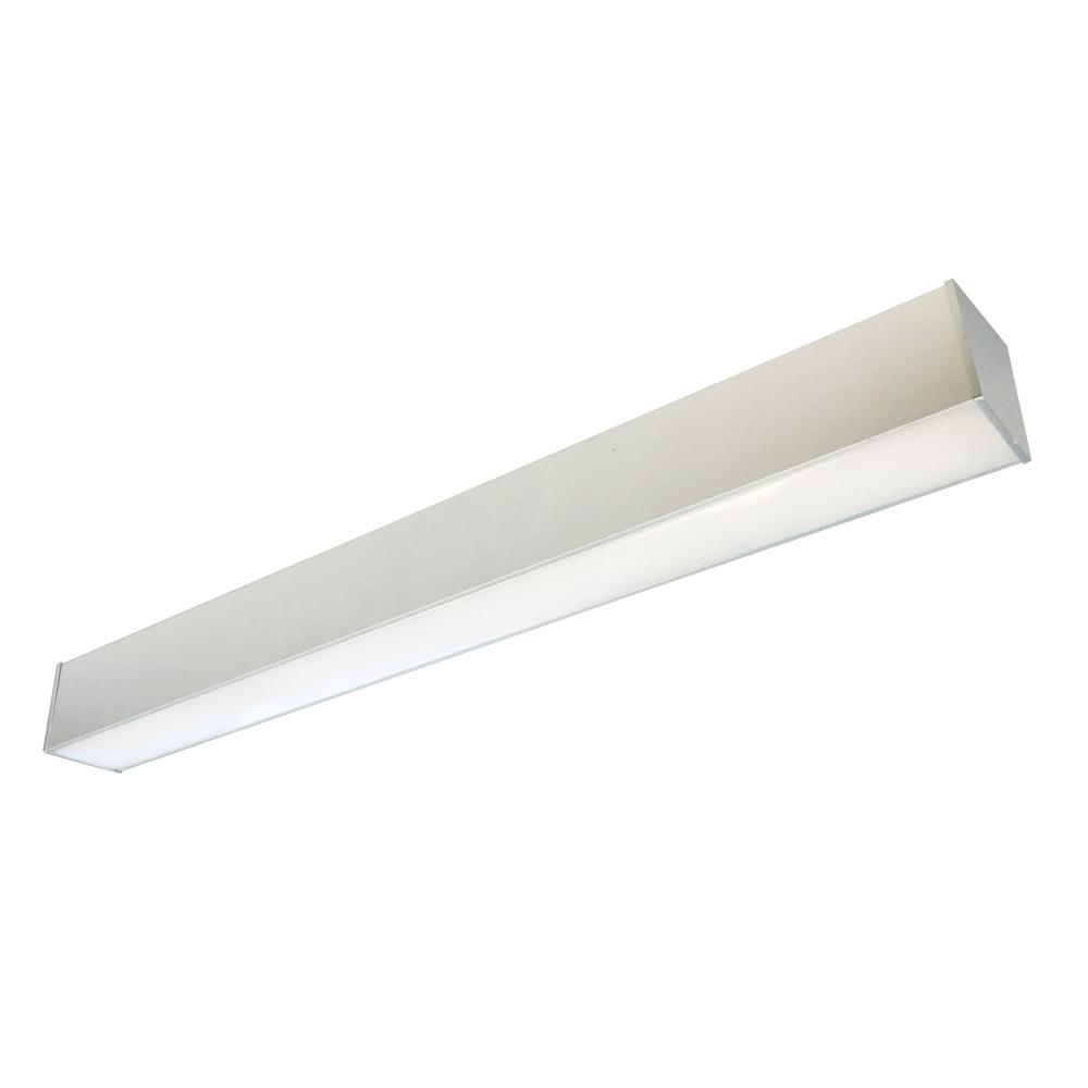 8' L-Line LED Direct Linear w/ Dedicated CCT, 8400lm / 3500K, Aluminum Finish