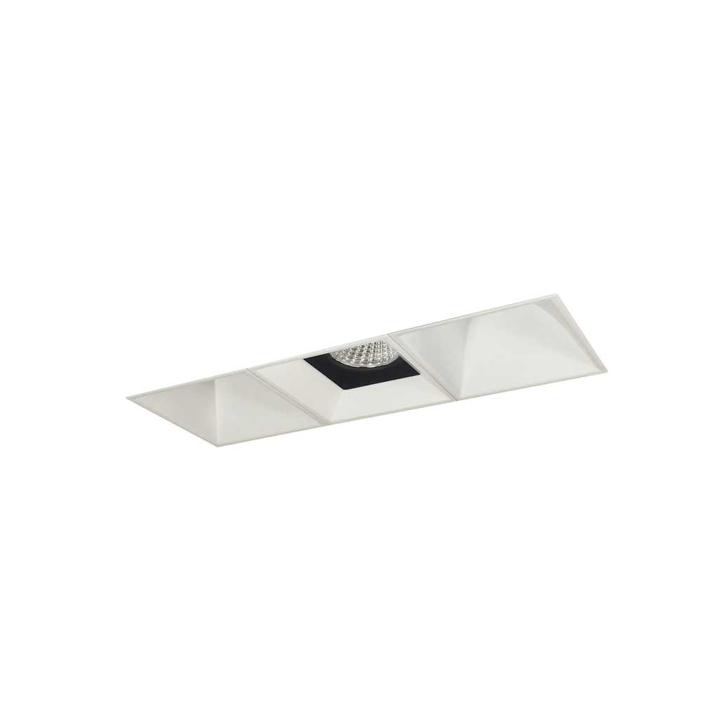 Iolite MLS 3-Head Trimless Reflector Kit, 5000K, 1000lm, Black/MPW Fixed Downlt./Wall Wash Trims