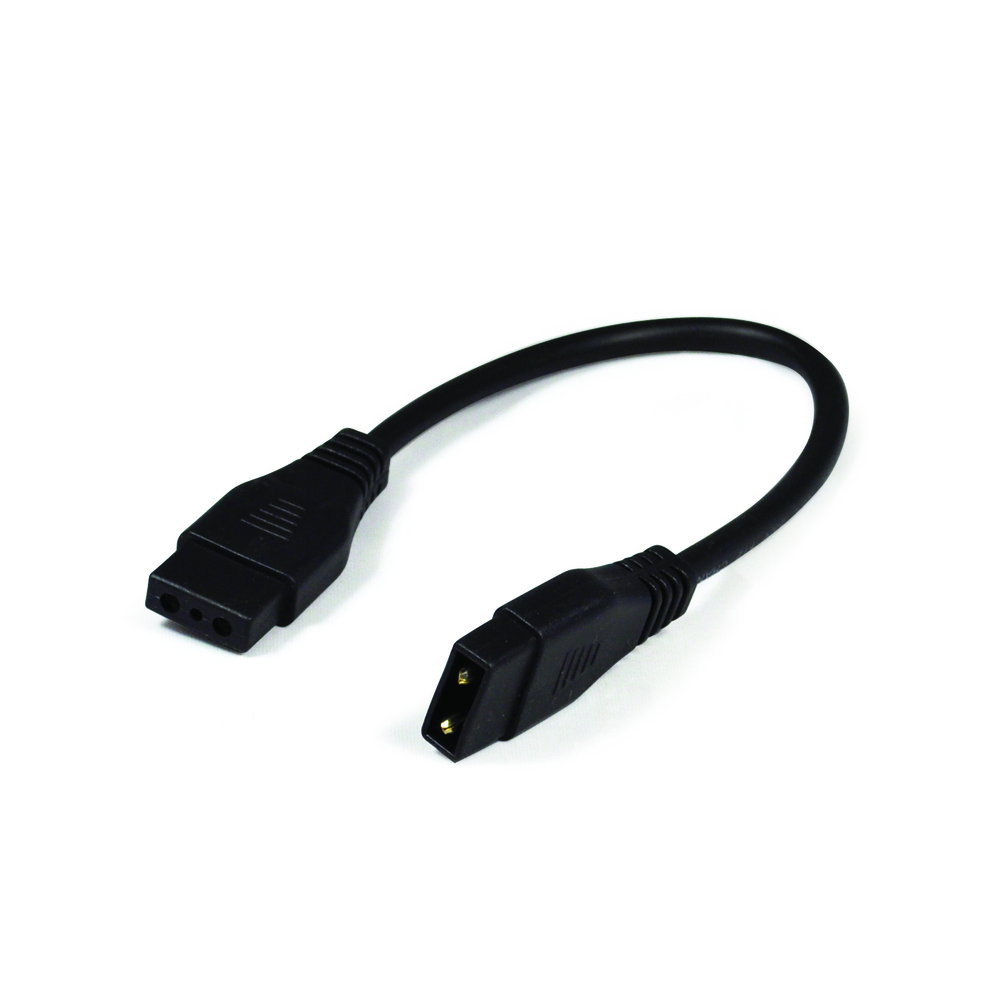 12" Jumper Cable for NUD-68, Black Finish