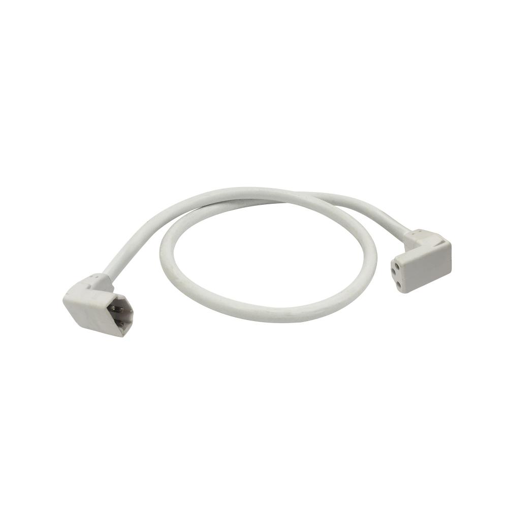 6" 90 Degree Jumper Cable for NULS, White Finish