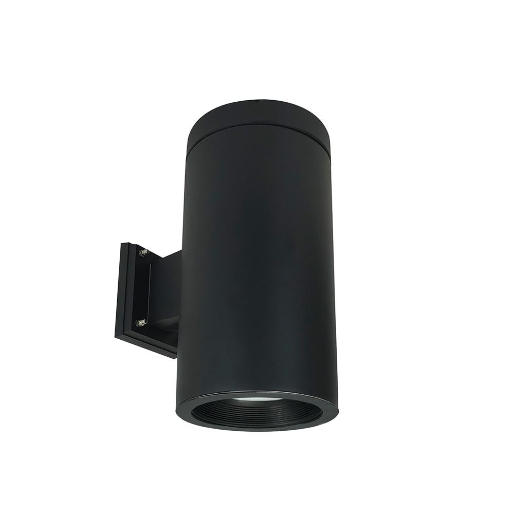 6" Cobalt Wall Mount Cylinder, Black, 750L, 2700K, Black Baffle, 120V Triac/ELV Dimming