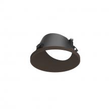 Nora NAPT-3RWWBZ - 3" Apollo Round Flangeless Wall Wash Trim, Bronze Finish