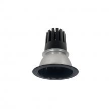 Nora NC3-41L327SBB - 4" Sapphire III Round Open Reflector, 2500lm, 2700K, Spot Optic, Black Reflector/Black Flange
