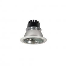 Nora NC3-46L240NDMPW - 4" Sapphire III Round Wall Wash Reflector, 1500lm, 4000K, Narrow Flood Optic, Diffused Clear