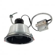 Nora NCR3-81L130SP01BB - 8" Sapphire III Retrofit, Black Reflector/Black Flange, 120V; Phase Dimming, 900lm / 13W, 3000K,