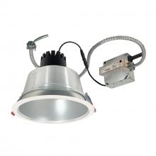 Nora NCR3-81L130SP01HZMPW - 8" Sapphire III Retrofit, Haze Reflector/Matte Powder White Flange, 120V; Phase Dimming, 900lm /