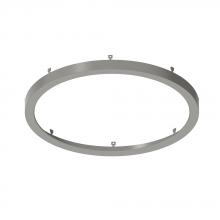 Nora NELO-12RBN - 12" Decorative Metal Ring for NELO-12RTWMPW, Brushed Nickel Finish
