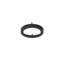 Nora NELO-4RB - 4" Decorative Metal Ring for NELO-4RTWMPW, Black Finish