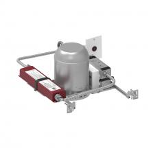 Nora NHM3-5L4C12/EM - 5" Marquise III Non-IC New Construction Housing w/ Remote Test Switch EM Driver, 24W / 2500lm,