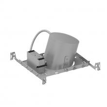 Nora NHMIC3-926L2P01 - 6" Marquise III IC AT Slope New Construction Housing, 16W / 1200lm, 120V Input, Phase Dimming