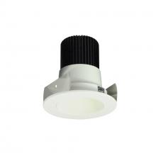 Nora NIOB-2RNDC50XWW/10 - 2" Iolite LED Round Reflector, 1000lm / 14W, 5000K, White Reflector / White Flange