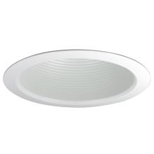 Nora NTM-513W - 5" White Airtight Baffle Cone w/ White Flange