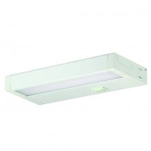 Nora NUD-8808/27WH - 8" LEDUR Under Cabinet with Dedicated CCT (2700K), 360lm/ft, 4.5W, White Finish