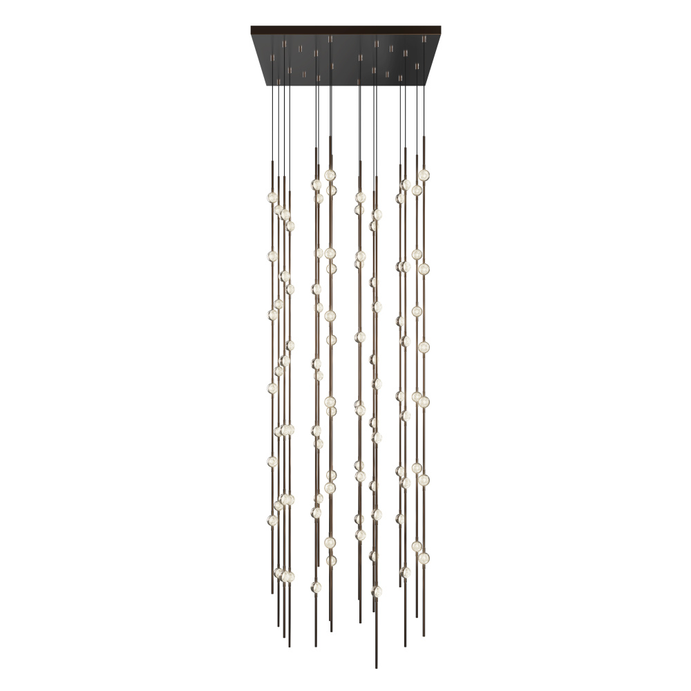 Andromeda 24" Square LED Pendant (2700K) w/20' Cords