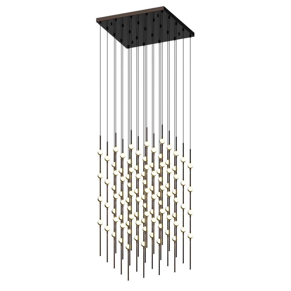 Cosmic Cube 20" LED Pendant w/20' Cords