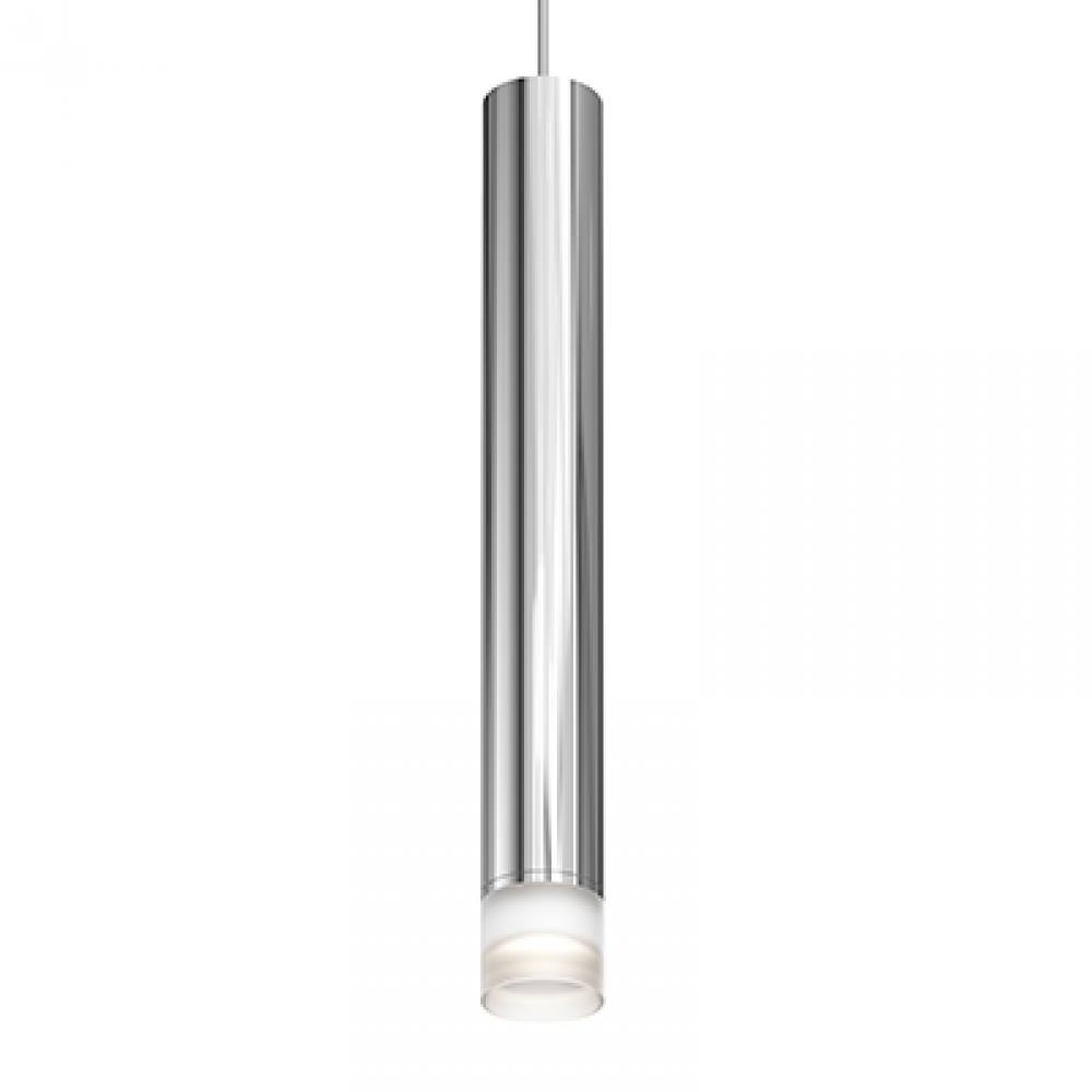 3" Tall LED Pendant w/Etched Glass Trim and 25° Narrow Flood Lens