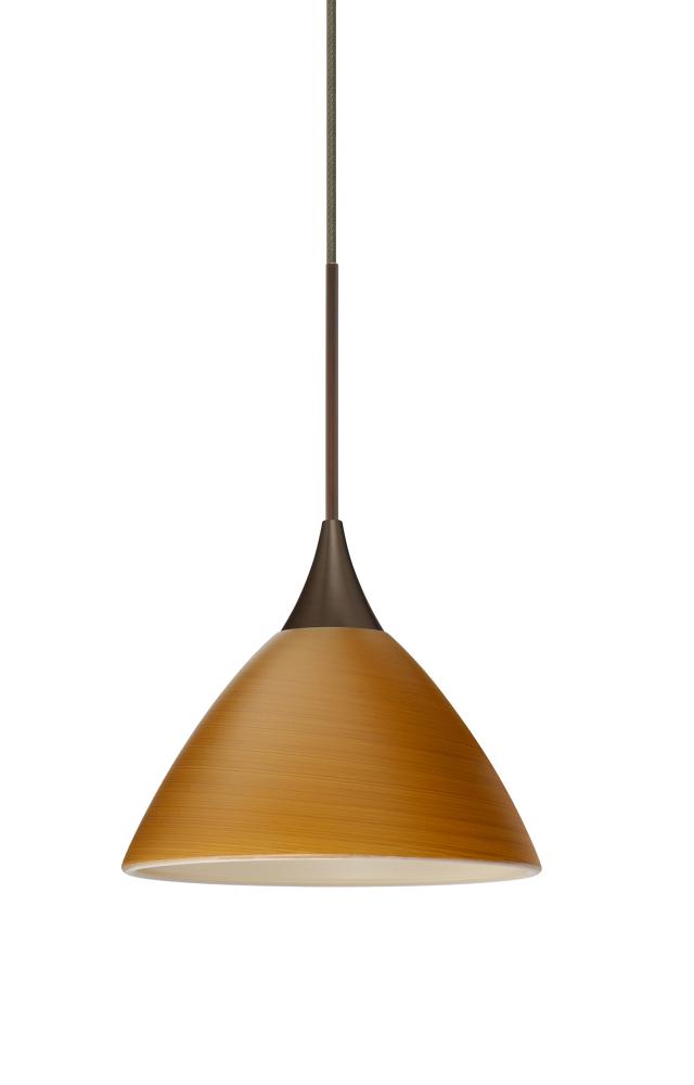 Besa Pendant Domi Bronze Oak 1x50W MAX GY6.35 Base