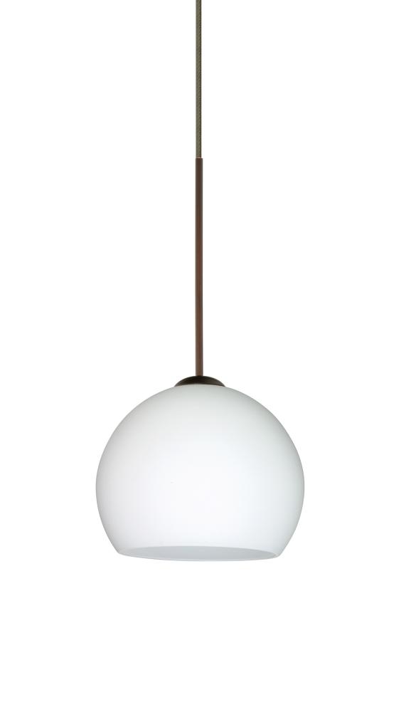 Besa Pendant Palla 5 Bronze Opal Matte 1x50W MAX GY6.35 Base