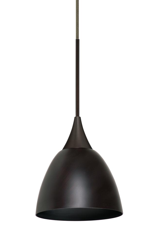 Besa Divi Pendant, Metal Bronze, Bronze, 1x50W MAX GY6.35 Base