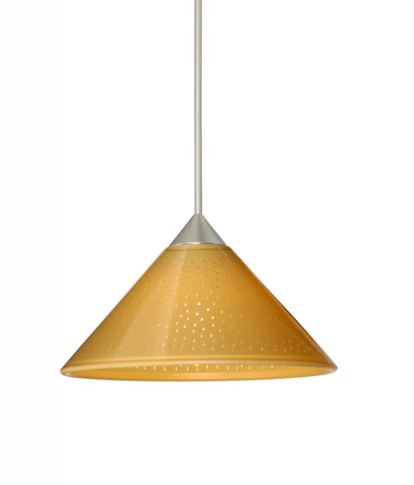 Besa Pendant Kona Satin Nickel Mango Starpoint 1x50W MAX GY6.35 Base