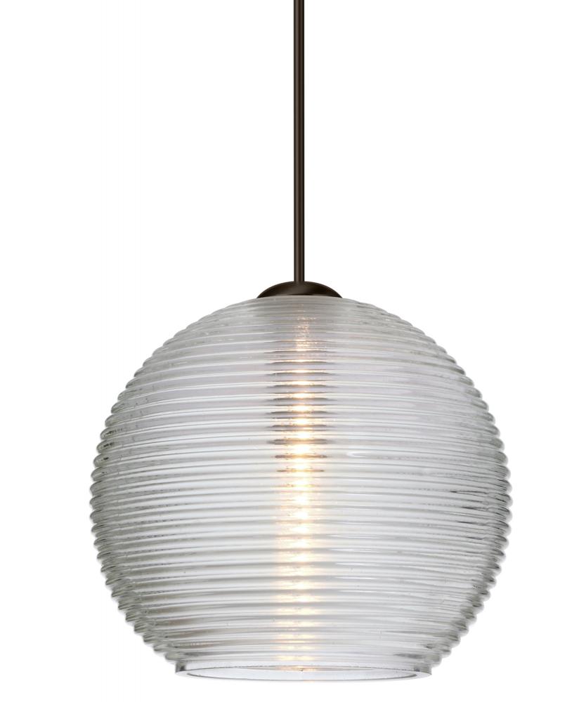 Besa Pendant Kristall 6 Bronze Clear 1x35W MAX GY6.35 Base