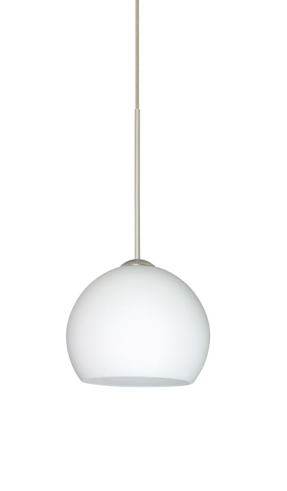 Besa Pendant Palla 5 Satin Nickel Opal Matte 1x50W MAX GY6.35 Base