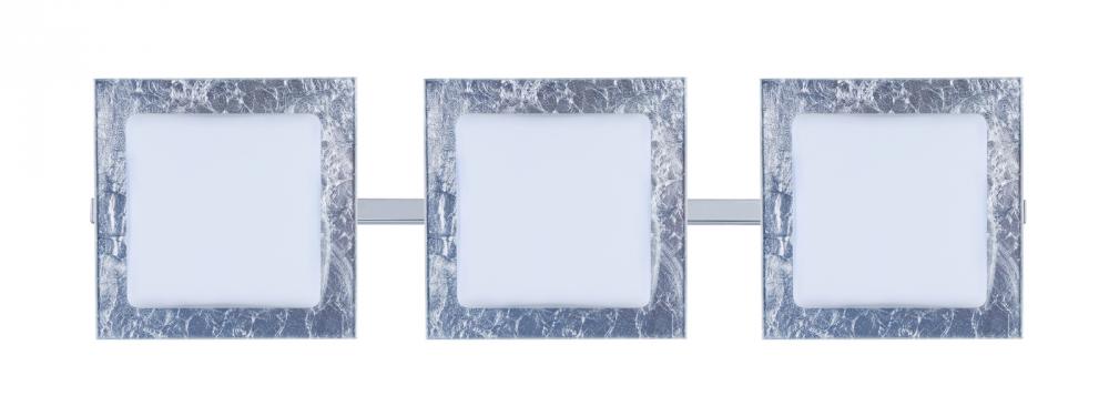 Besa Wall Alex Chrome Opal/Silver Foil 3x50W G9