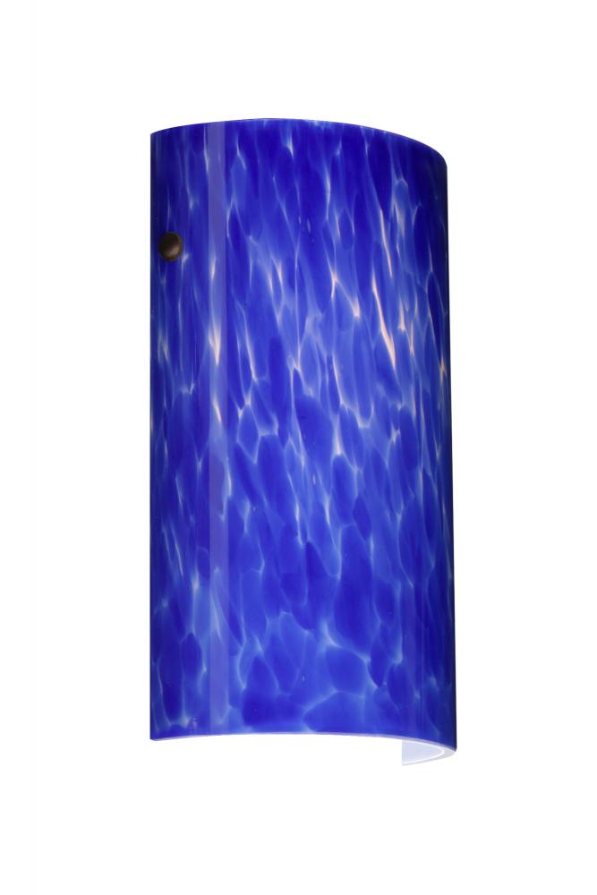 Besa Tamburo LED Wall Blue Cloud Bronze 1x8W LED