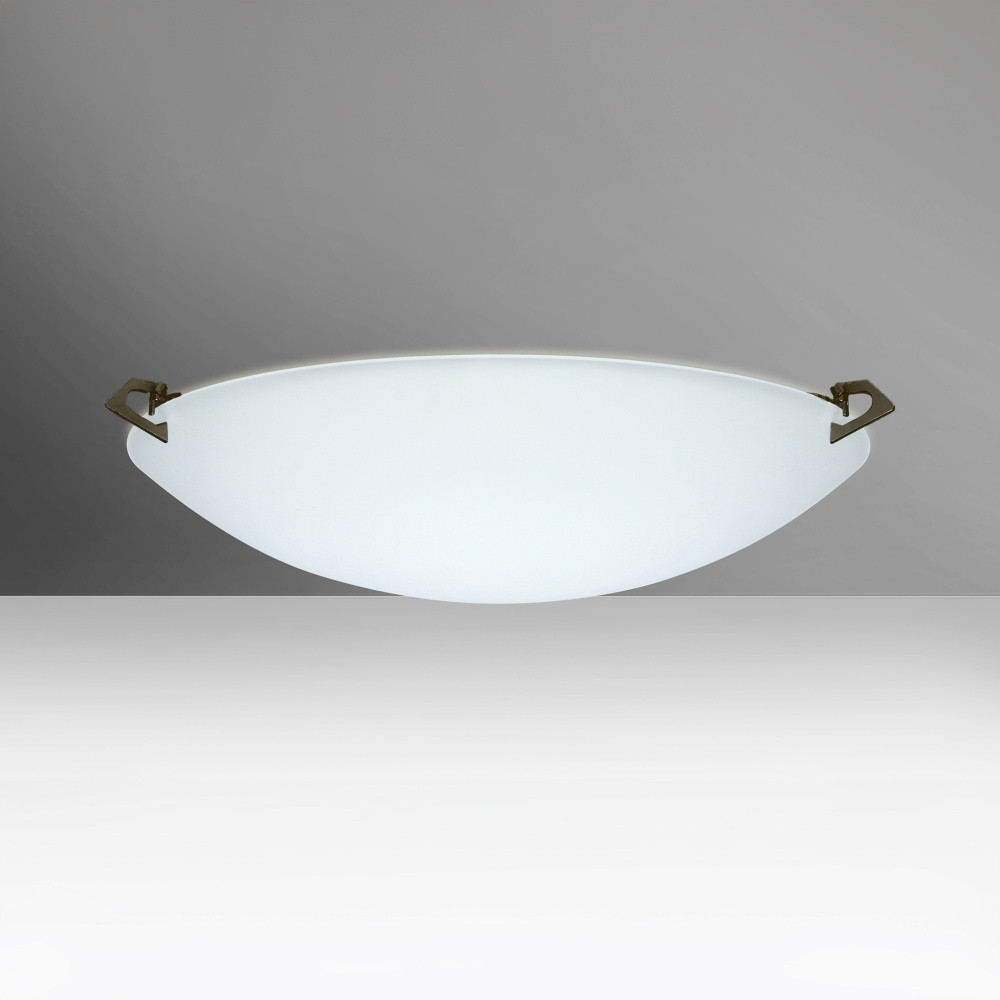 Besa Ceiling Sonya 20 Bronze Satin White 3x11W LED