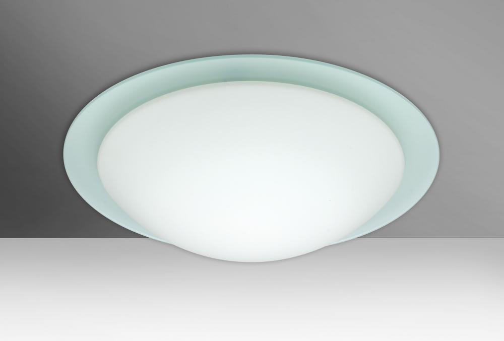 Besa Ceiling Ring 15 White/Frost Ring 1x17W LED