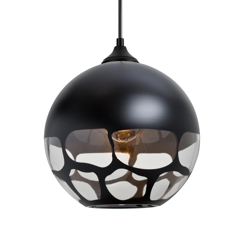 Besa, Rocky Outdoor Pendant, Black Finish, , Black Finish, 1xE26 Base Base