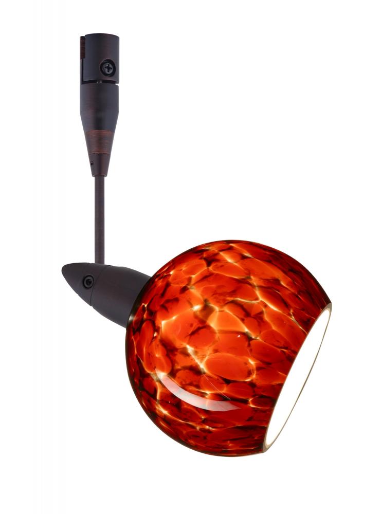 Besa Spotlight With 6" Stem Palla 3 Bronze Garnet 1x35W Bipin MR11